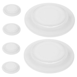 Outanaya 6 Pack Vent Covers Round Air Conditioning Hole Covers Decorative Wall Plate for Vent