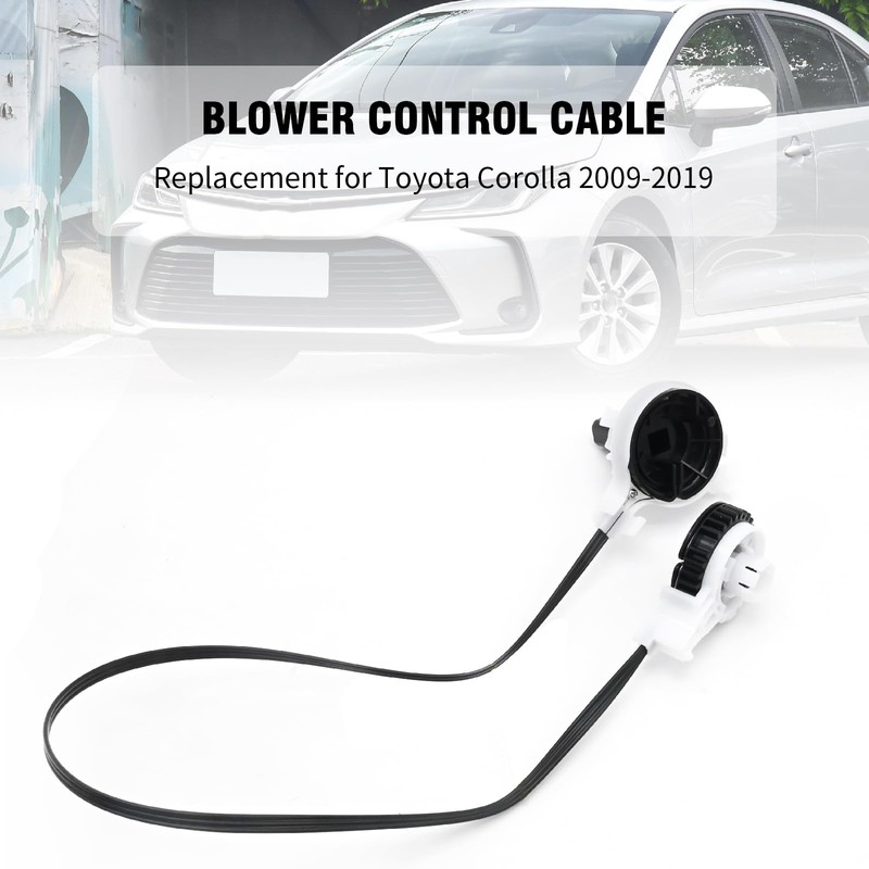 Vkinman HVAC Blower Control Cable Replacement for Toyota Corolla 2009-2019