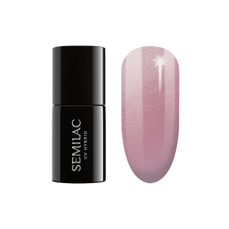 Semilac UV Nagellack Hybrid 238 Rose Pearl 7 ml