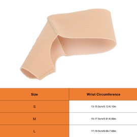 Thumb Support, CMC Joint Thumb Splint, Soft Thumb Compression Sleeve Protector for Joint Pain, Tendonitis, Sprains (M)