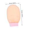 Healeved 3pcs Shower Scrubber Glove Bath Exfoliating Gloves Body Washing