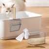 Quxddy Cat Litter Scoop with Litter Scoop, Stainless Steel Litter