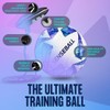 SenseBall Football Training Ball & App - Size 3, All-Level,