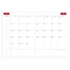 Daigo E1115 2025 Planner, Appointment Weekly Vertical, Black, Starts March