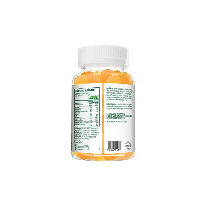 Gomitas Omega Vitamina 90u Boost