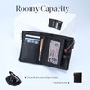 Small Soft Leather Purses for Women, RFID Blocking Women's Credit
