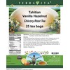 Tahitian Vanilla Hazelnut Chicory Root Tea (25 tea bags, ZIN: