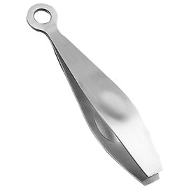 ABOOFAN Multi Function Food Tweezers Stainless Steel Hair Removal Tool for Fish Bones Chicken Hair User Friendly Design Easy to Clean Kitchen Essential