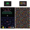 Retro Games Single/Double Duvet Cover Reversible Bedding Set Gaming (Single
