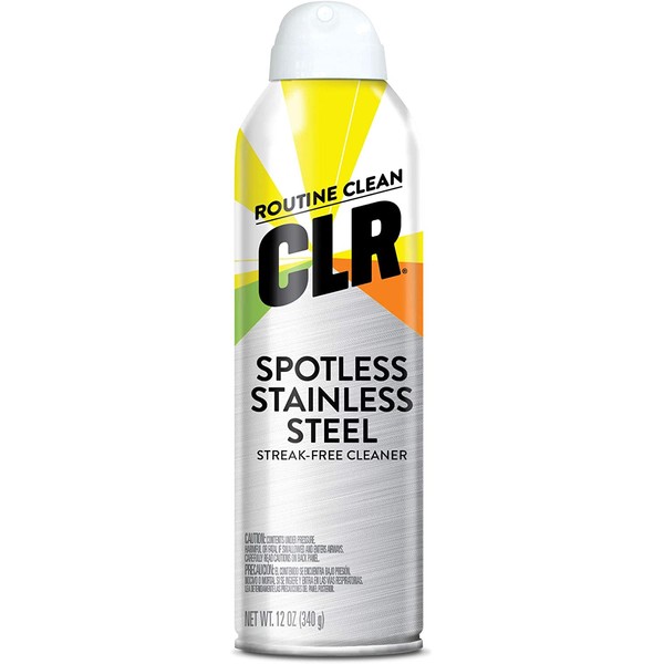 CLR Spot-Free Stainless Steel, Streak-Free, 12 Ounce Aerosol Spray Can