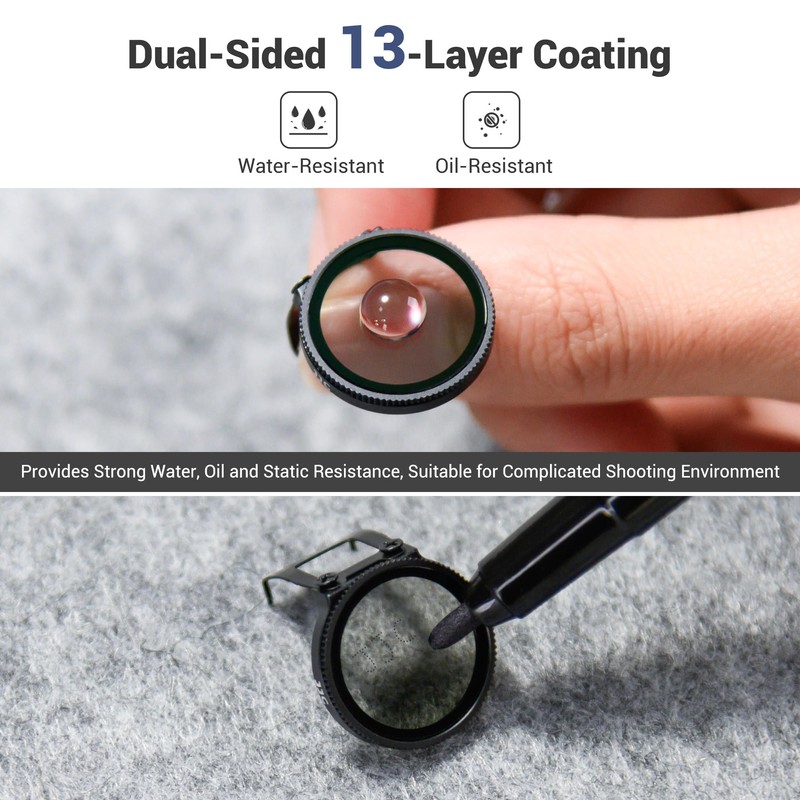 JJC CPL Polarising Filter Compatible with DJI NEO, Multi Coated