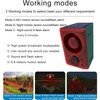 keeda Solar Motion Sensor Alarm 129dB Recording Shed Alarm with