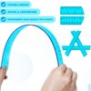 Zonon 2 Pcs 12 Inch Clear Ruler and 6 Inch