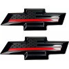 EverPartStore Front & Tailgate Bowtie Overlay Flag Emblem (2016-2019 Silverado