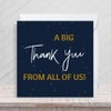 Second Ave Big Thank You Square Card Teacher Colleague Leaving