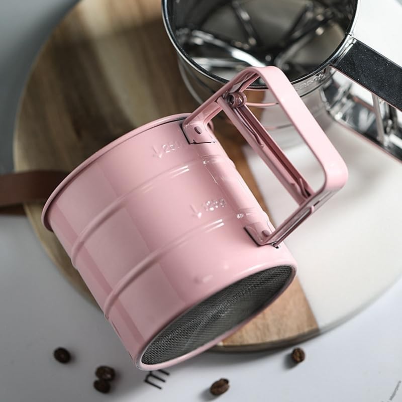 Emime 3 in1 Stainless Steel Flour Sifter for Baking 3