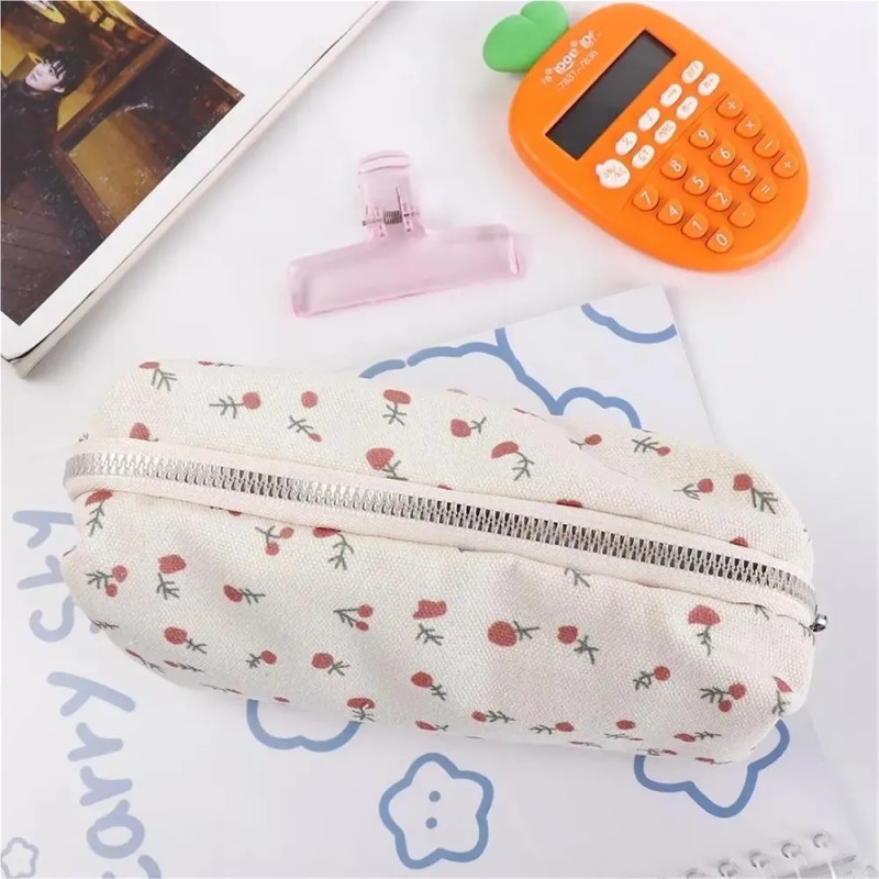 Estuche For Lápices Estilo Floral Súper Sencillo Y Bonito.