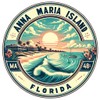 Anna Maria Island Florida Souvenir Vinyl Decal Sticker 2-Inch