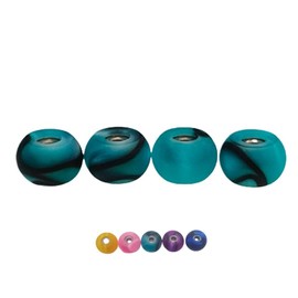 Leefai Fingerboard Wheels - Pro Finger Skateboard Wheel - 82A upgrated Handmade - 7.5mmx4.5mm –New Street Shape Design - Swirl Colorway (Green)