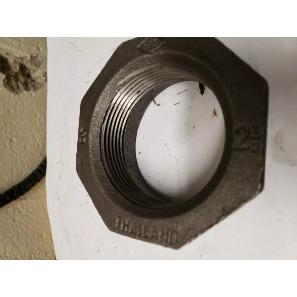 Unbranded Iron, Bushing Adapter with Hex, 3 Male x 2-1/2