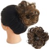 RHYOCIYE 1PCS Curly Messy Bun Hair Scrunchie Synthetic Ponytail Hair