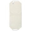 CALA - toalla elástica de baño exfoliante (color crema)