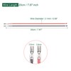 sourcing map 25pcs Flat Terminal Crimp Socket 2.8mm with Insulation