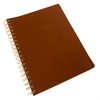 Graphique Apollo Vegan Leather Journal, Spiral Notebook for Writing, 192