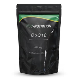 Ubiquinol CoQ10 Supplement High Strength 500mg - 60 Capsules for Heart