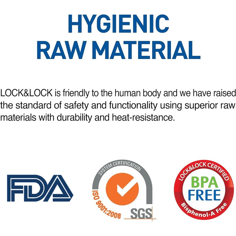 LOCK & LOCK ISI HPL844 Food Container Rectangular 2