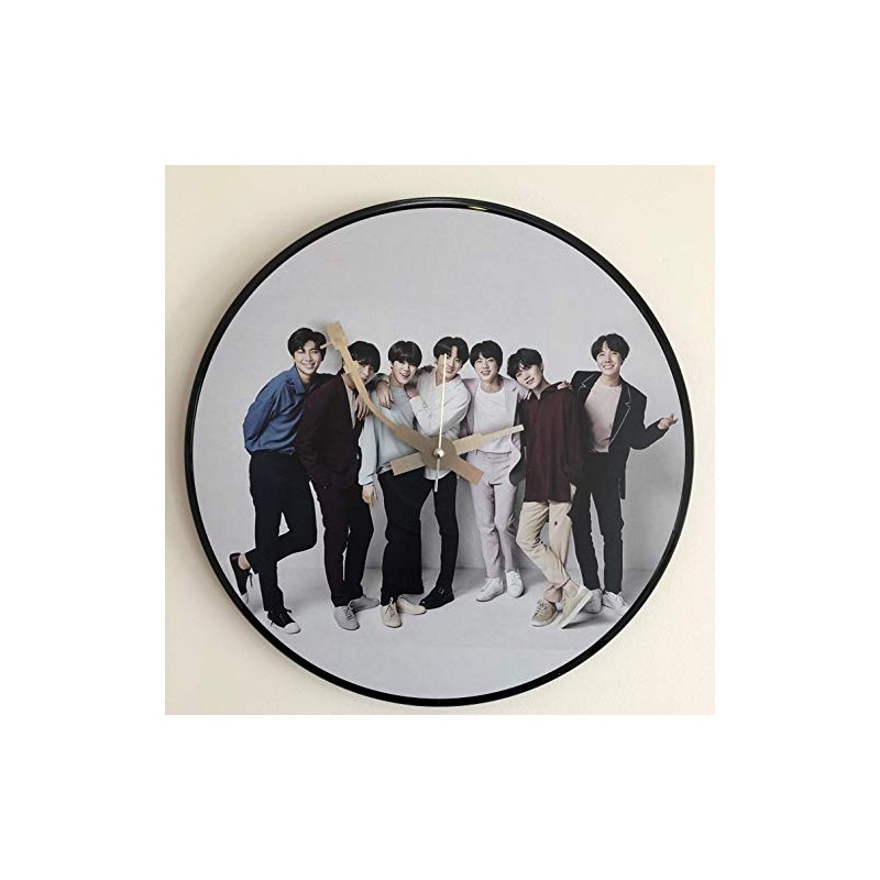 Iconic Vinyl Record Wall Clock (Iconic BTS Vinyl Record Wall