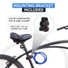 DocksLocks Anti-Theft Security Cable Lock, Blue, 2ft, Combination Lock, Weather
