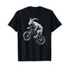 Goat Mountain Bike Funny Cycling MTB Cyclist Biker T-Shirt