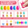 24 Pack Prefilled Easter Eggs, Plastic Easter Eggs with Toys