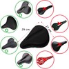 [VICKMALL] Bicycle Saddle Cover Spin Bike Cushion Waterproof PVC Non-Slip