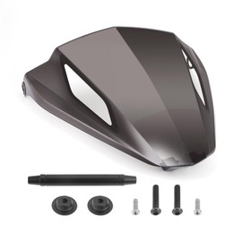FIASRAC Tinted Gauge Support for Can Am Spyder F3 - Smoked Gauge Spoiler and Shield Cover, Replace #219400531