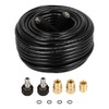 ROADFAR Black PVC conduit, 3200PSI, inner diameter 1/4,100ft [30M], M22