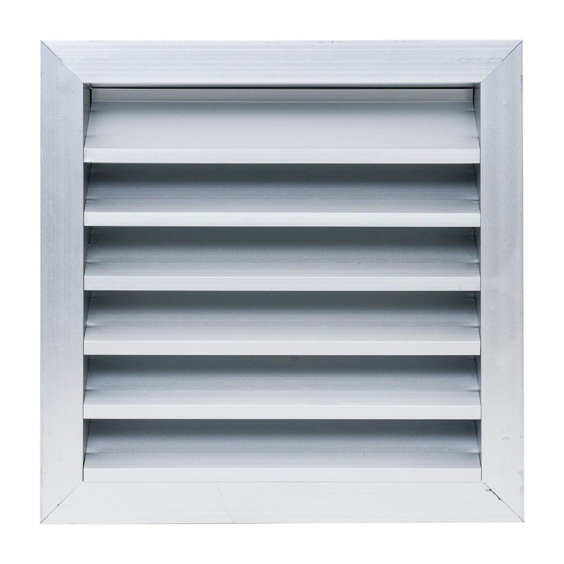 Fits 12x12 Wall Opening Anodized Aluminum Exterior Wall Vent by