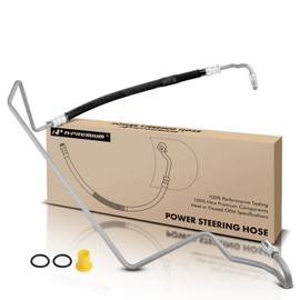 A-Premium Power Steering Pressure Hose Line Assembly Compatible with Volvo C70 1999-2005 S70 V70 1999-2000 2.3L 2.4L DOHC