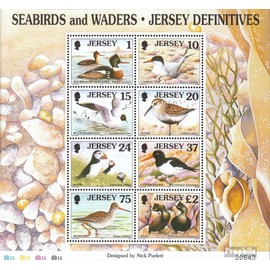 Prophila Collection GB - Jersey Block15 (complete excl. 1997 Sea birds and birds (stamp for collectors) birds