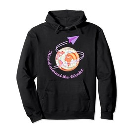 Travel The World Outfit Welties Fernweh Reisen Gift Pullover Hoodie