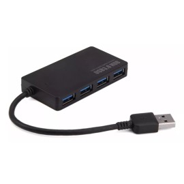 TechMel 4 Puertos Multi Conector Hub Usb 3.0 Para Windows 5gbps