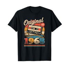 57th Birthday Retro Vintage 1968 Men Women T-Shirt