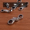 wanlvkang Stubby Flex Head Ratcheting Wrench Set – Metric 8-19mm,