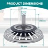 Luxe House Kitchen Sink Strainer Plug, 304 Stainless Steel, Food
