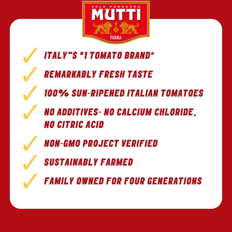 Mutti — 24.5 oz. Tomato Puree with Fresh Basil (Passata