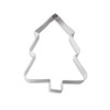 Decora Stainless Steel Shape X-Mas Tree, Silver, 36 x 18