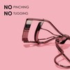 JAPONESQUE Lash Curler Gunmetal, Keeps Lashes Curled for 8 Hours,