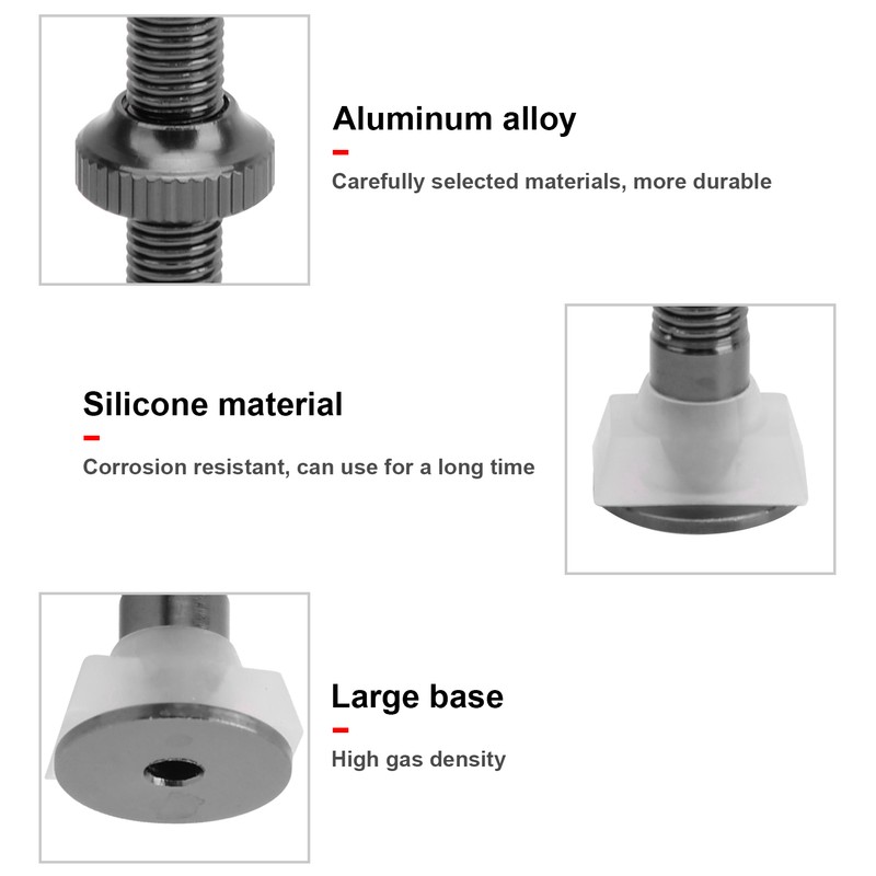 1 Pair 52mm Bike Extended Air Valve Tubeless Presta Valve