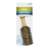 Conair Wood Flair Brush with Mixed Boar Bristles (Pack of